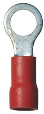 Capocorda rossa rotonda pre-isolata rinforzata in sacchetto, 5 mm, 0,3-1,5 mm, confezione da 35