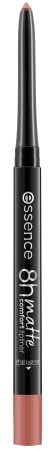 Essence Cosmetics 8H Matte Comfort Matita Labbra, Lunga Durata, Risultato Istantaneo, Opaca, 0.3 g