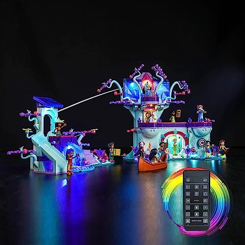 Fernbedienung Licht-Kit für Lego The Enchanted Treehouse 43215 (Nicht Lego), Led Beleuchtungs Set für Lego Disney Das verzauberte Baumhaus Kreative Spielzeug