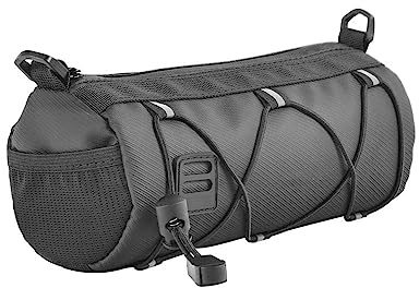 Creperture Sac de Guidon de Vélo, 2,5 L Avant de Vélo Imperméable Pochette de Rangement avec Bandoulière pour Vélo de Route, VTT, Accessoires de Cyclisme