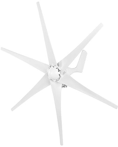 Windturbinen-Kit, Windturbinengenerator, 400 W, 6 Rotorblätter, Windgeschwindigkeitsstarter, Windturbinen mit Ladung, Laderegler für Erneuerbare Energien (12V)