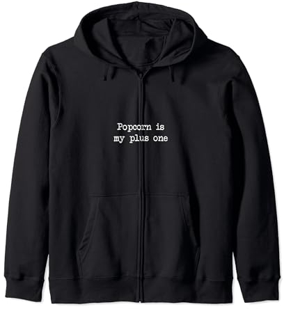 Le pop-corn est ma machine à écrire minimaliste amusante Sweat à Capuche