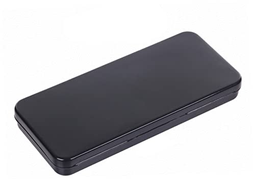 SEWACC 24-fächer Nagelkunst Mischpalette Aus Langlebigem Abs Schwarz Farbmischbox Platzsparend Für Nailart Aquarell Malpalette Zum Mitnehmen