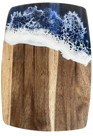SOLUSTRE Acacia Wood Cutting Board Cutting Boards for Kitchen Big Chopping Boards for Kitchen Chopping Board for Steak Wood Chopping Board Resin