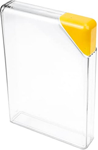 TOGEVAL Bouteille d'eau Plate Portable en Plastique 450ml Étanche Design Créatif Compacte pour Sports et Usage Mobile