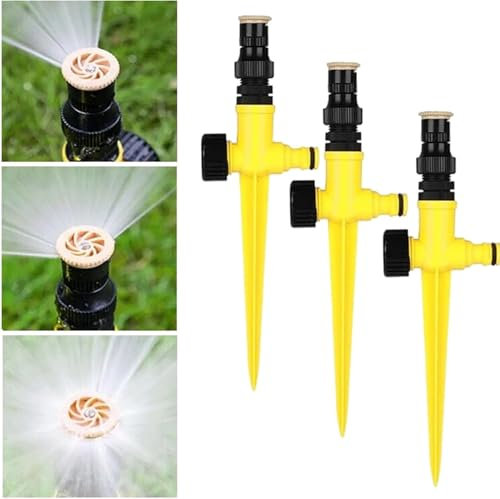 Garden Sprinkler, 8PCS 360° Lawn Sprinkler Garden Grass Automatic Watering Spray Irrigation System, Adjustable Lawn Water Sprinkler for Watering Lawn Plants Flowers Veggies Grass Lawn Plants