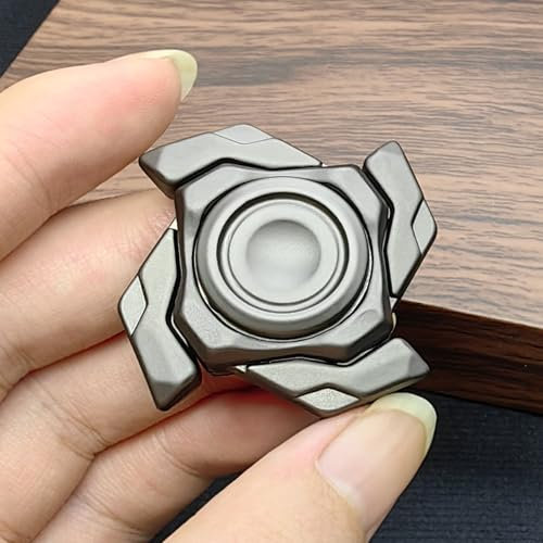 T-Conceal EDC Fidget Sliders MINI Open Armor Kreisel Fidget Toys Stressabbau für Erwachsene Magnetisches Metallspielzeug Angst- und Stressabbau Fidget Spinner Geschenk