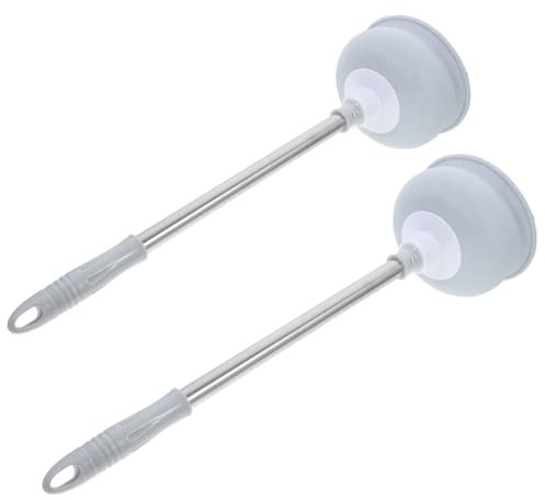 Cabilock 2pcs Toilettenschüssel Kolben Heavy Duty Drain Werkzeug Für Badezimmerreinigung