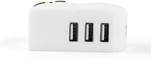 Lovely Animal USB Adapter For Laptops And Phones With 3 Fast Speed USB2.0 Port For Office Home Keyboard And More