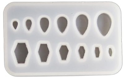 Moule en silicone flexible Robum pour créer des écarteurs d'oreilles uniques, des décorations de bijoux et des œuvres d'art individuelles