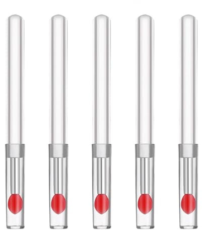 5pcs Brush A Labbro In Silicone Alla Con Impugnatura Comoda Per Applicazione Senza Sforzo Gentle Labbro Strumento Strumento Strumento Silicone Applicati