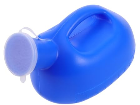 LRXIYODE Orinatoio Maschile Riutilizzabile Da 2000 Ml Coperchio Anti-rovesciamento, Bottiglia Portatile Per Urinare Uomo, Plastica Resistente, Compatto Per Anziani e Viaggio