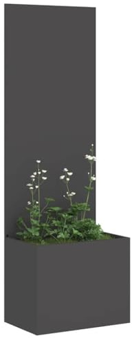 vidaXL Garten Sichtschutz-Leinwand Schwarz 50 x 32 x 150 cm