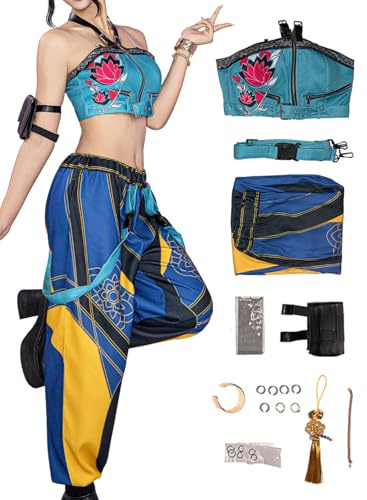 OSIAS Zoey Cosplay Donna con Imbottitura Integrata nel Top (M)