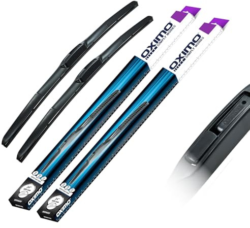 OXIMO Essuie-glaces pour Chevrolet Camaro 5 V Coupé 2009-2015 | Avant, Lot de 2 balais d’essuie-glace - 600 mm à gauche, 525 mm à droite
