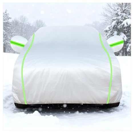 Car Cover for BMW 1 Series F20（2011–2023）,Covers All Weather Full Cover Dust UV Rain Snow Protection Outside Indoor,Four-Season,Side Zipper,Anti-Aging,Dirt-Proof Q39