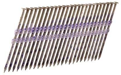 Metabo HPT Framing Nails | 3-1/4 In. x .131 | 21 Degree | Full Round Head | Smooth Shank | Hot Dipped Galvanized | 1,000 Count | 20163SHPT