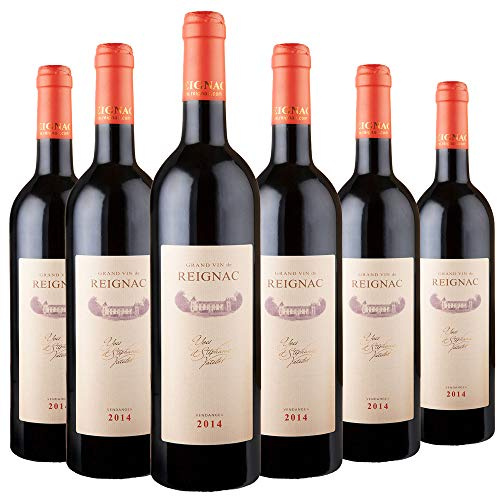 GRAND VIN DE REIGNAC - CHATEAU DE REIGNAC - Millésime 2014 - LOT de 6 bouteilles de 75cl - vin rouge - AOC Bordeaux Supérieur