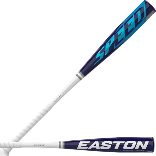Easton Speed Baseball Bat | BBCOR | -3 Drop | 2 5/8 Barrel | 1 Pc. Alloy 2022 Baseballschläger 33/30, Blau, 33 Inch