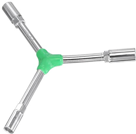 sourcing map Y Type 3 Way Hex Socket Wrench, 8mm 9mm 10mm Combination Repair Spanner Tool, 4-Inch