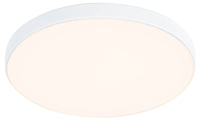 Paulmann 79944 LED Panel Einbaupanel Veluna VariFit Edge 90mm rund dimmbar Warmweiß Weiß Kunststoff Beleuchtungssystem 3000 K