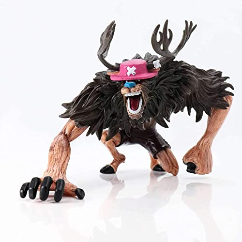 REOZIGN One Piece Figur Tony Chopper Statue 10 cm Chopper Berserk Figurine Cartoon Doll Spielzeug Anime Kollektion Dekoration für Anime-Fans