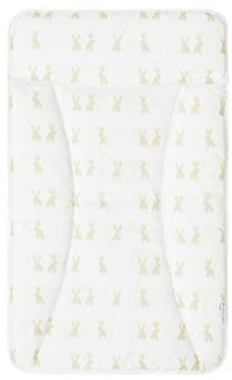 Ickle Bubba Padded Wipe-Clean Baby Changing Mat (Bunnychino) | Soft, Gentle on Baby’s Skin, Easy to Clean, Perfectly Fits All Ickle Bubba Changing Units, Essential Nursery Accessory