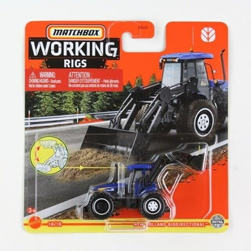 Matchbox Working Rigs Holland Bidirectional 16/16 (Blue)