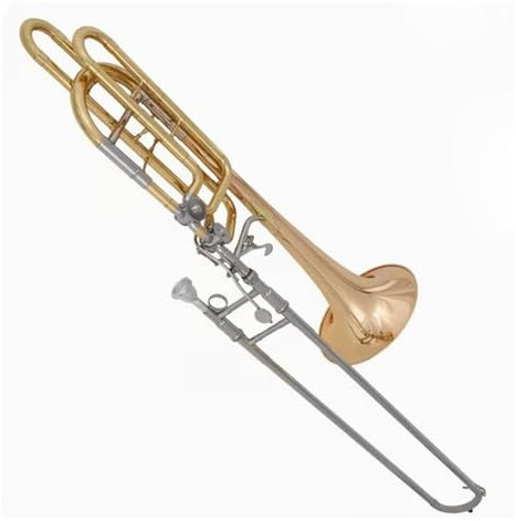 Bass Posaune Mit Tonhöhenänderung Bb/F/G/Db, Professionelles Posauneninstrument Posaune für Anfänger