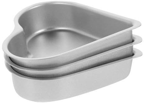 Mikinona 6stücke Wiederverwendbare Herz-puddingformen Für Muffins Pudding Und Kleine Kuchen Hitzebeständig Und Leicht Zu Reinigen Backhilfe Für Kreative Desserts