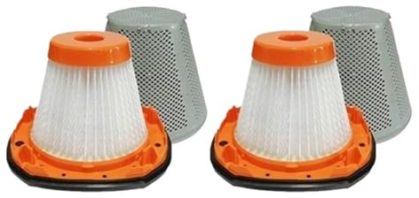 Filtro De Repuesto For Aspiradora De Mano (4 Unidades), Compatible Con BLACK+DECKER, Modelo BCHV001C1 De 20 V MAX POWERCONNECT.