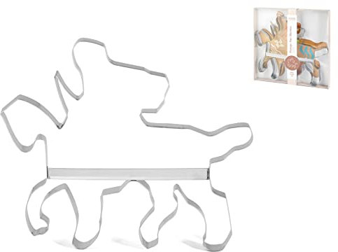 Habi San Martino Stampo Dolce, Acciaio Inox, 33.5x30 cm