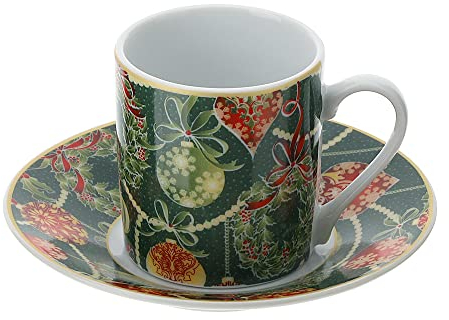 Hervit Box 6 TAZZINE Caffe' Porcellana 9X5CM
