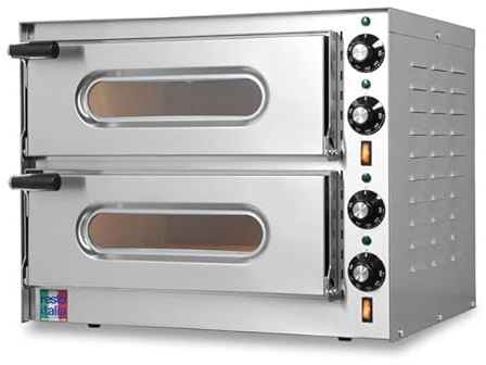 Four à Pizza Electrique Double - SMALL-G2-2 x Ø36 cm - Resto Italia