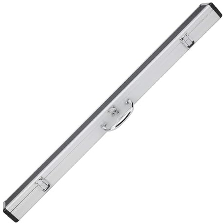 Agatige Custodia Rigida per Stecca da Biliardo, Custodia Rigida per Stecca da Biliardo in Alluminio 1/2, Custodia per Stecca da Biliardo, Accessori da Biliardo 31,9 Pollici