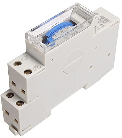 Minuteur 24 heures 110-240 V AC 16 A 15 minutes mécanique programmable pour contrôle de circuit électrique