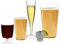 AIOS Recyclable Glasses Party Box Set 180 Piece. Pints (50) Softdrinks, Long Drinks, Half Pints (30), Wine (30), Champagne (20) and Shots (50)