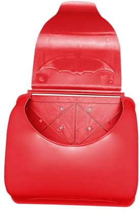 EHJRE Spielzeug Briefkasten, Lernspielzeug, Lernspielzeug, Geschenk für Den Garten, Montessori Vorschulspielzeug, Stundenlanges Rollenspiel für Kinder Im Al, Rot