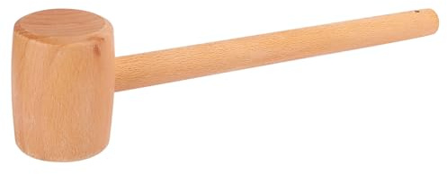 Il Miglior Martello in Legno di Faggio per l'Artigianato in Pelle, Strumenti Fai da Te per Falegname, per Intaglio e Artigianato in Pelle