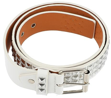 SOIMISS Gürtel Aus Pu- Mit Dekorativen Nieten Modischer Hüftgürtel Für Alltag Partys Und Verabredungen Langlebiges Und Accessoire