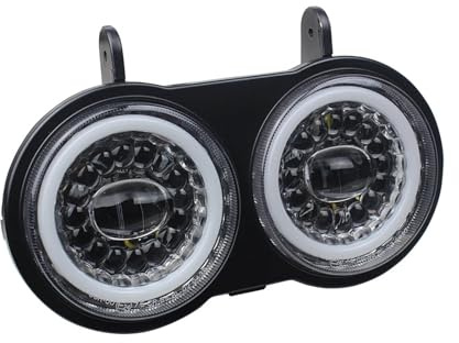 Hauptscheinwerfer Für Buell Für XB Modell 2003-2010 Motorrad Scheinwerfer Hallo Abblendlicht DRL Licht Motorrad Scheinwerfer