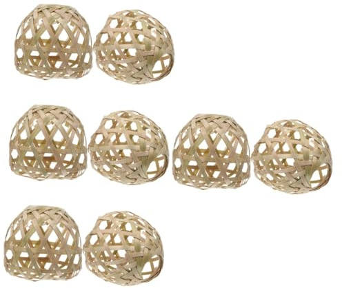 Tofficu 4 Sätze Lampenschirm Dekorativer Lampenschirm Für Deckenlampen Boho Für Wohnzimmer Und Schlafzimmer Langlebiges Material Ø 2 Stück * 4