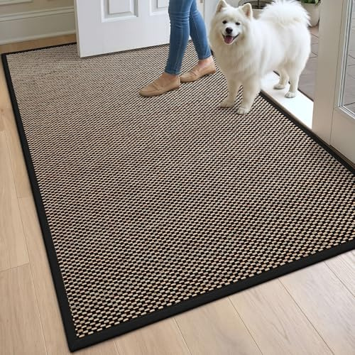 DEXI Dörrmatta Inomhus 120 x 180 cm, Halkfri, Svart