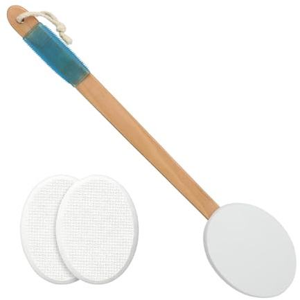 Applicatore Di Lozione Per La Schiena Spazzola In Spugna Per Crema Della | Lotion Applicator A Manico Lungo per Solare Autoabbronzante Idratante Bagno Doccia Spa