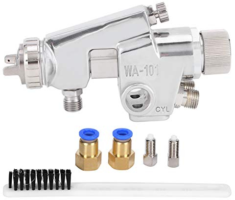 Pistola de pulverización neumática WA-101, pistola de pulverización de pintura con boquilla de alta atomización de 0,29 Mpa, pistola de pulverización automática para muebles, gabinetes, vallas, automó