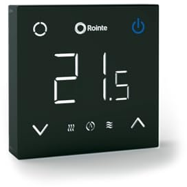 Termostatos wifiRointe CT.2 TSMTIB2para suelo radiante Negro