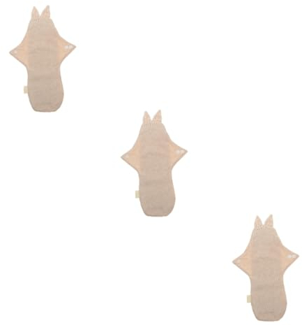 LALAFINA 3stücke Waschbare Menstruationsbinde Super Saugfähige Hygienebinde Für Frauen Leichte Umweltfreundliche Damenbinde Mit Flügeln Für Reisen Sport Und Täglichen Gebrauch Sicher