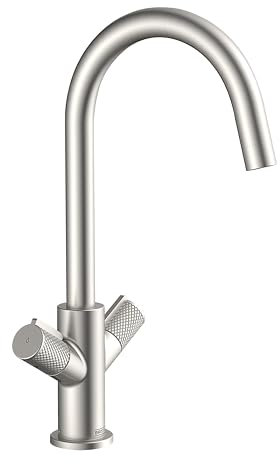 Bristan Fern Easyfit Kitchen Sink Mixer Stainless Steel Tap