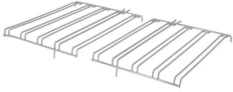 easyPART Kompatibel/Ersatz für Beko 210444741 Haltegitter Set links rechts für Backblech Rost in Backofen