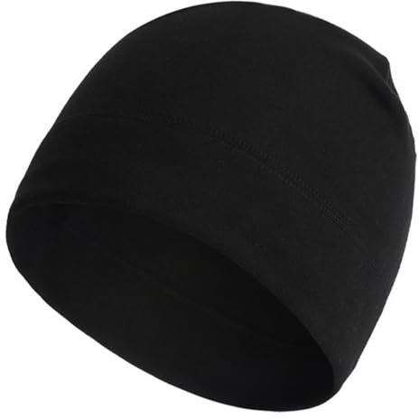 ZJCANGLIU Laufmütze Herren,Laufmütze Damen,Fahrrad Mütze,Mütze Herren,Sportmütze Herren,Dünne Mütze Herren,Damen Mütze Dünn,Fleece Mütze,Beanie Damen,für Laufen,Skifahren,Radfahren,Outdoor (Schwarz)